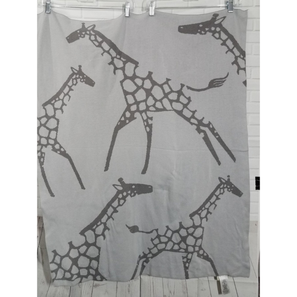 Pottery Barn Kids Giffare 100% Cotton Reversible Blanket 30" x 40" - Picture 2 of 8